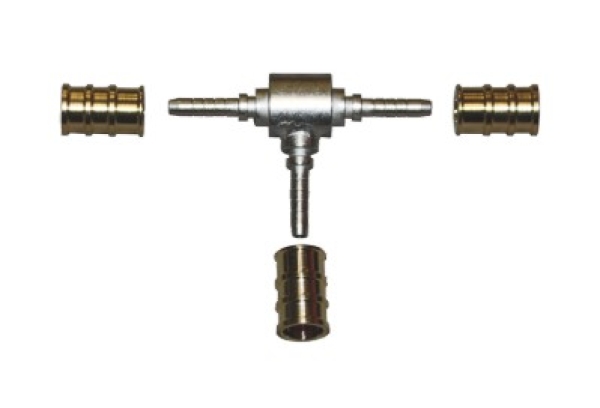 Gomax Press-Anschluss KPB0M1 Quadra DN4 T-Stück (Pack=10Stck)